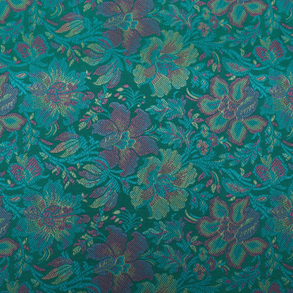 Rama Green Color Tanchui Brocade Fabric