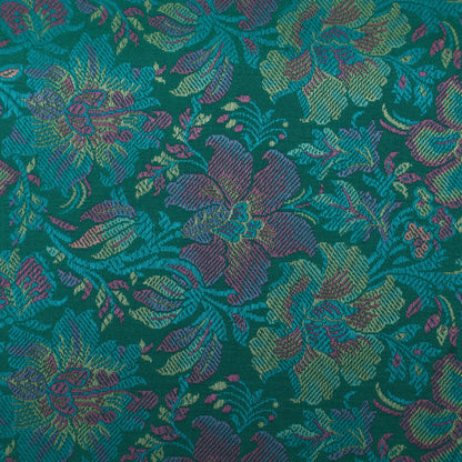 Rama Green Color Tanchui Brocade Fabric