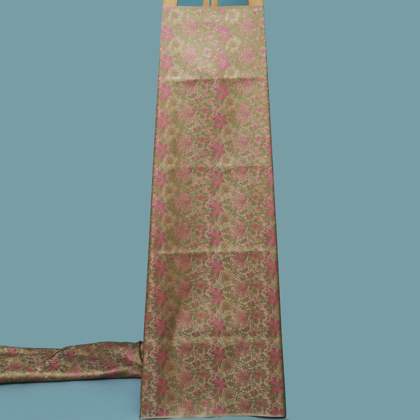 Beige Color Tanchui Brocade Fabric