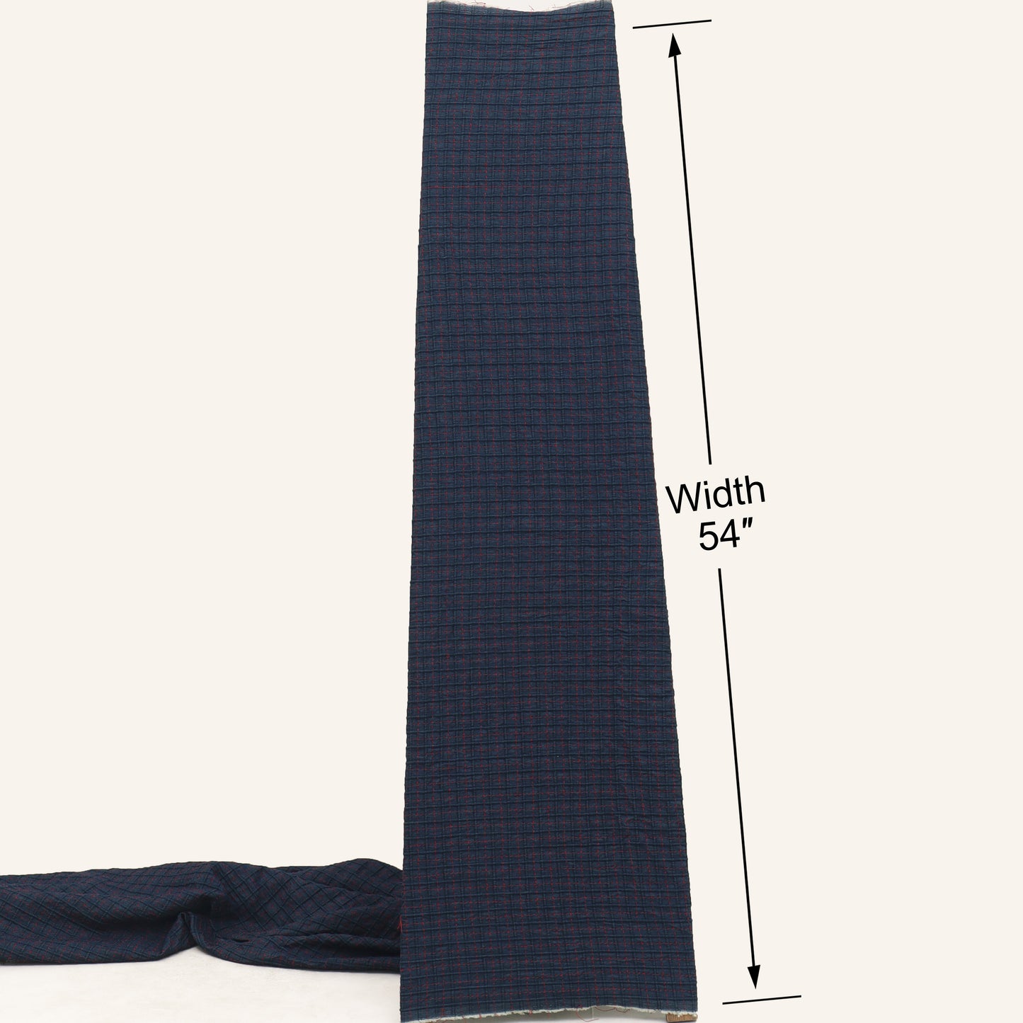 Denim Work Embroidery Fabric