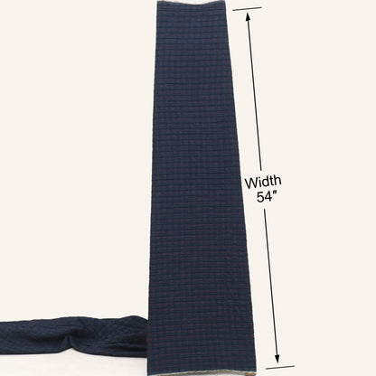 Denim Work Embroidery Fabric
