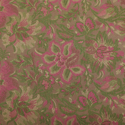 Beige Color Tanchui Brocade Fabric