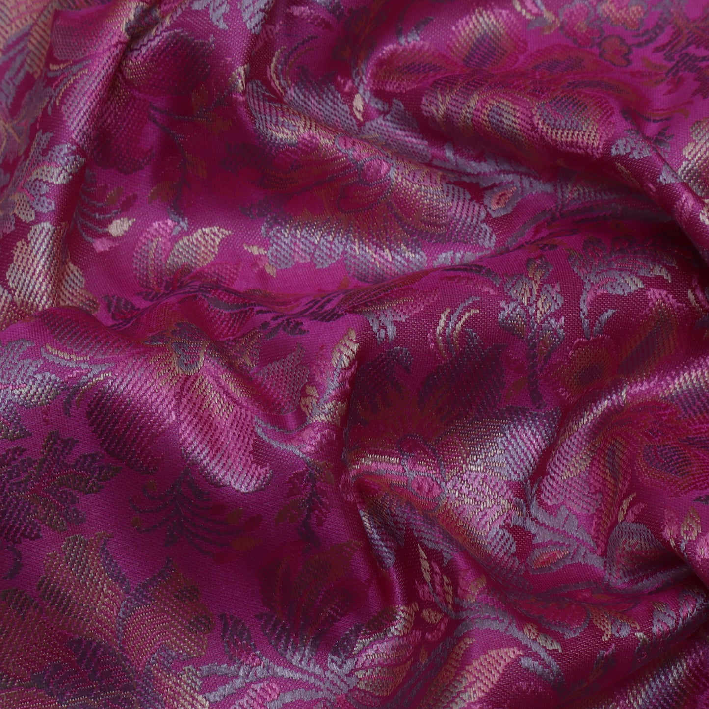 Pink Color Tanchui Brocade Fabric