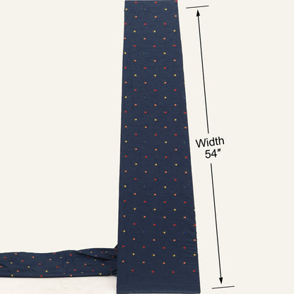 Denim Embroidery Fabric