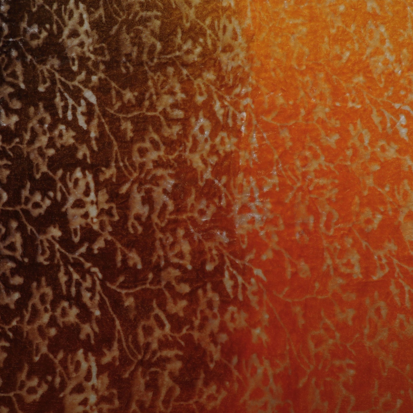 Shaded Color Silk Velvet Print Fabric