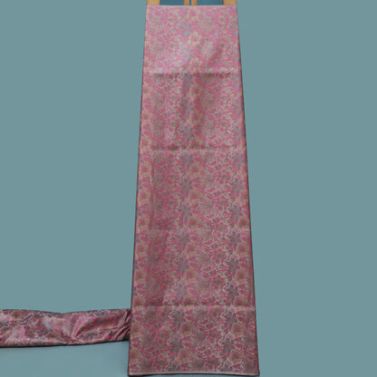 Powder Pink Color Tanchui Brocade Fabric