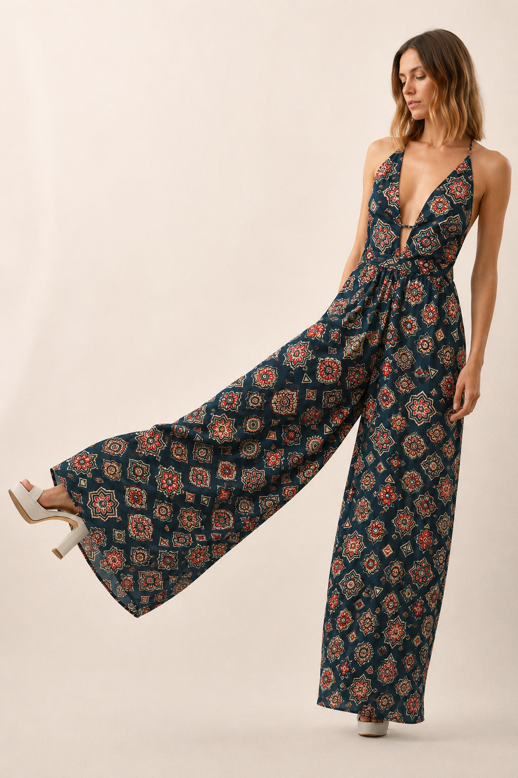 Hydra Muslin Print Fabric
