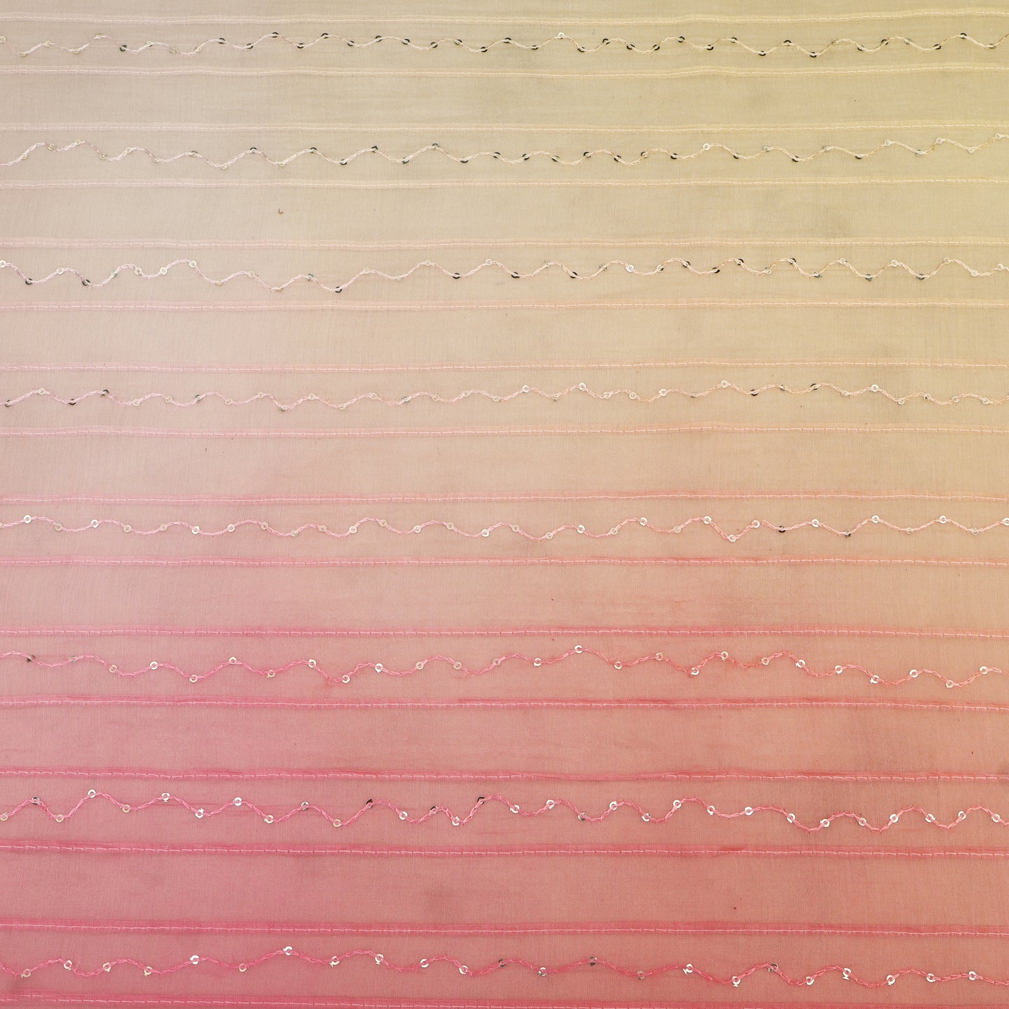 Shaded Chanderi Embroidery Fabric