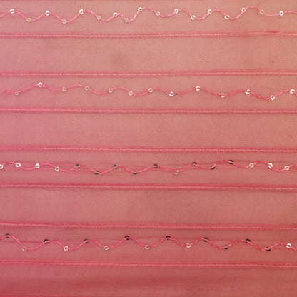 Shaded Chanderi Embroidery Fabric