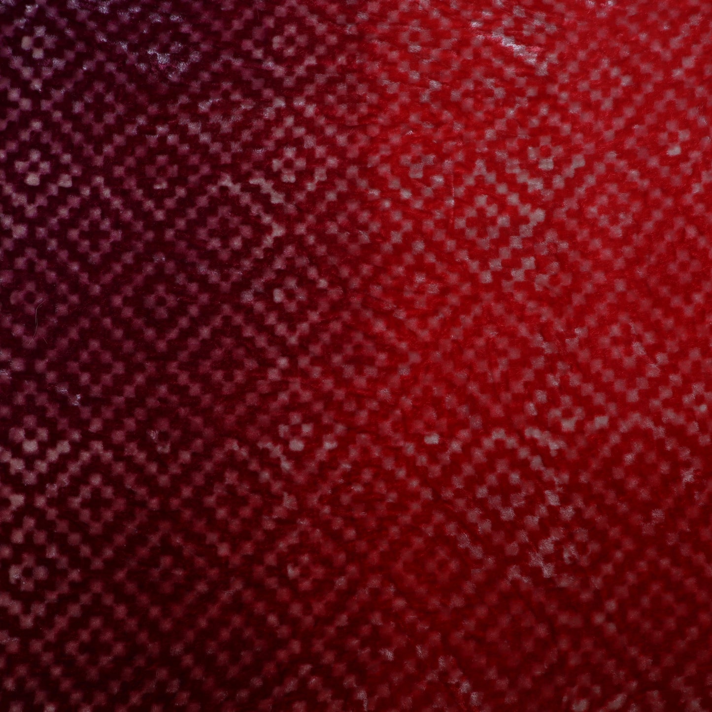 Shaded Color Silk Velvet Print Fabric