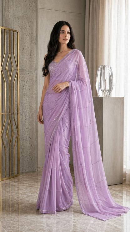 Chanderi Embroidery Fabric