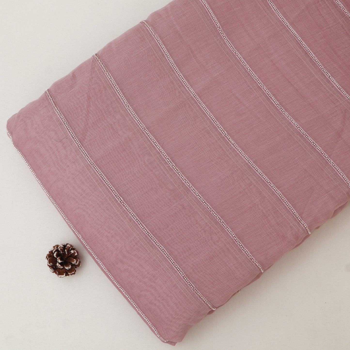 Chanderi Embroidery Fabric