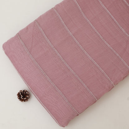 Chanderi Embroidery Fabric