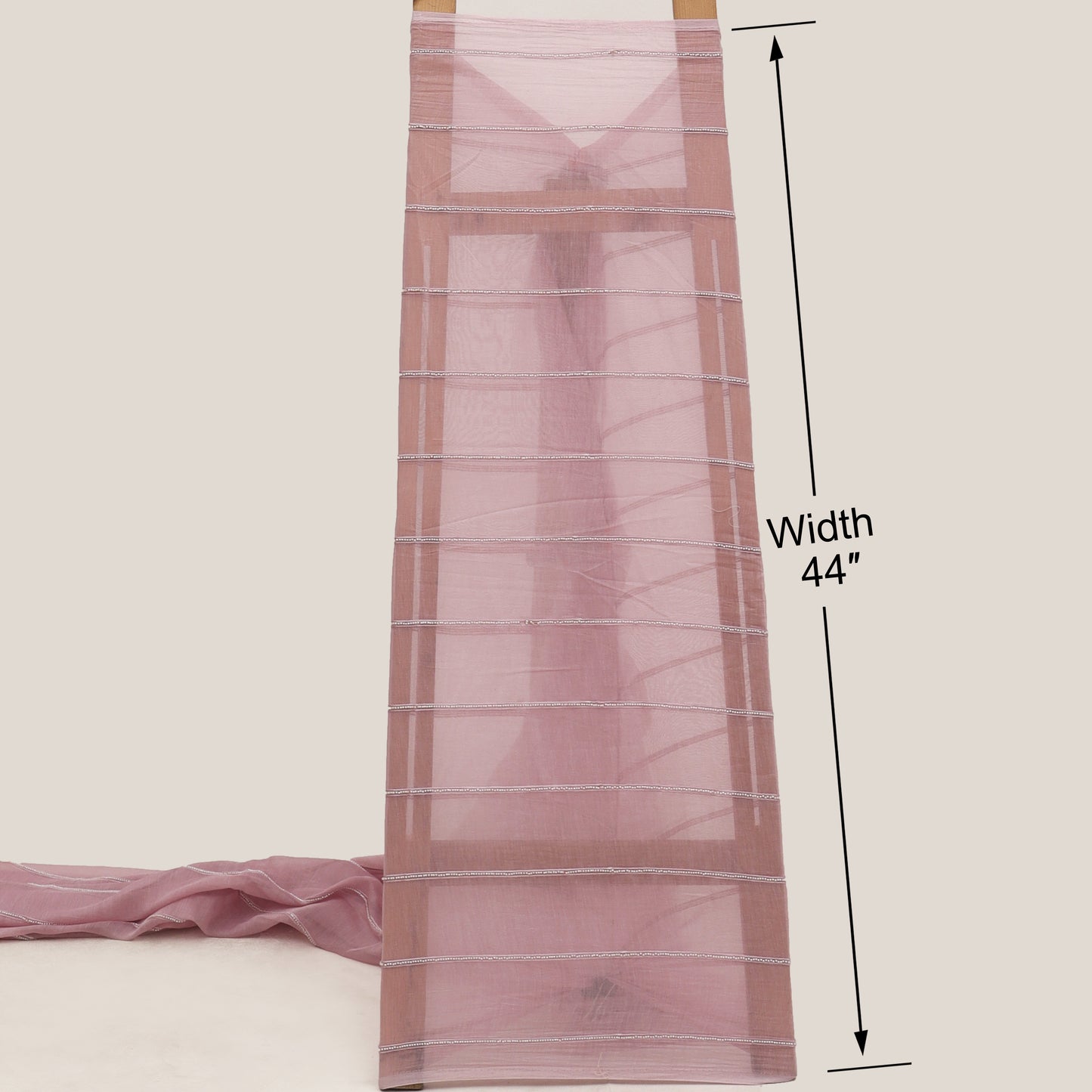 Chanderi Embroidery Fabric