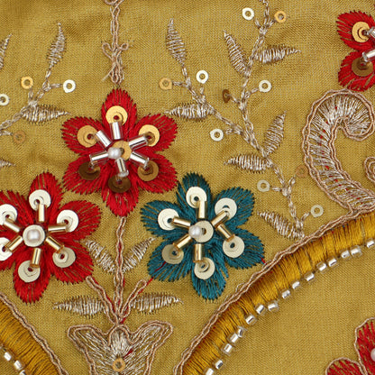 Crush Tissue Embroidery Fabric