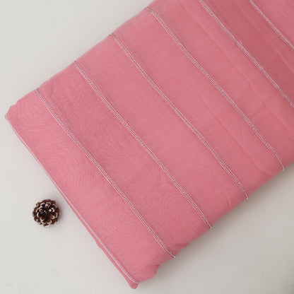Chanderi Embroidery Fabric