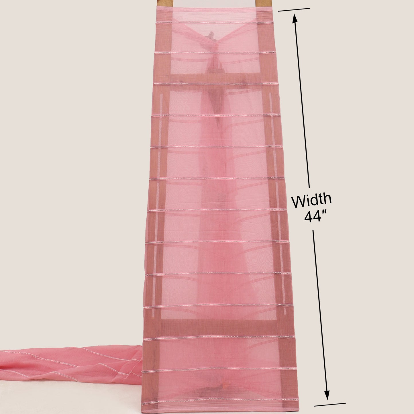 Chanderi Embroidery Fabric