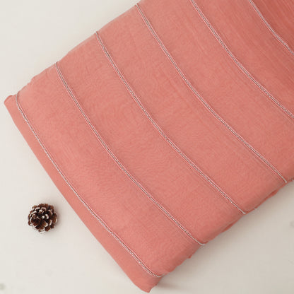 Chanderi Embroidery Fabric