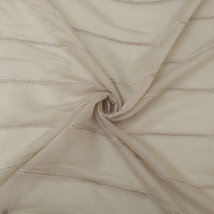 Chanderi Embroidery Fabric