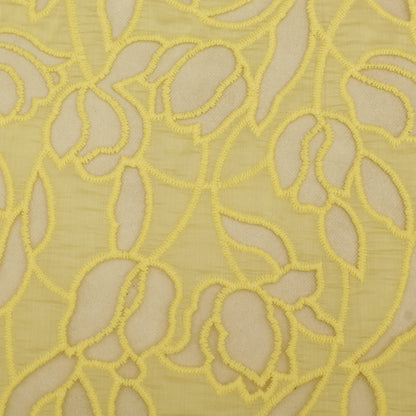 Chanderi Embroidery Fabric