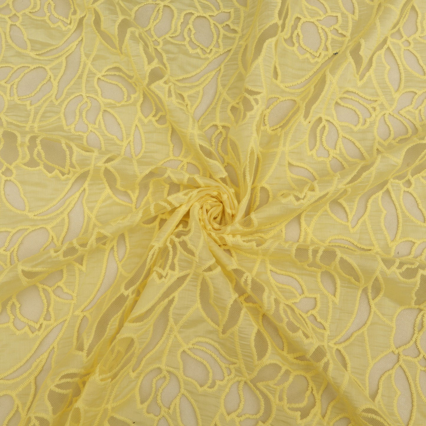 Chanderi Embroidery Fabric