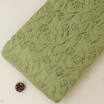 Chanderi Embroidery Fabric