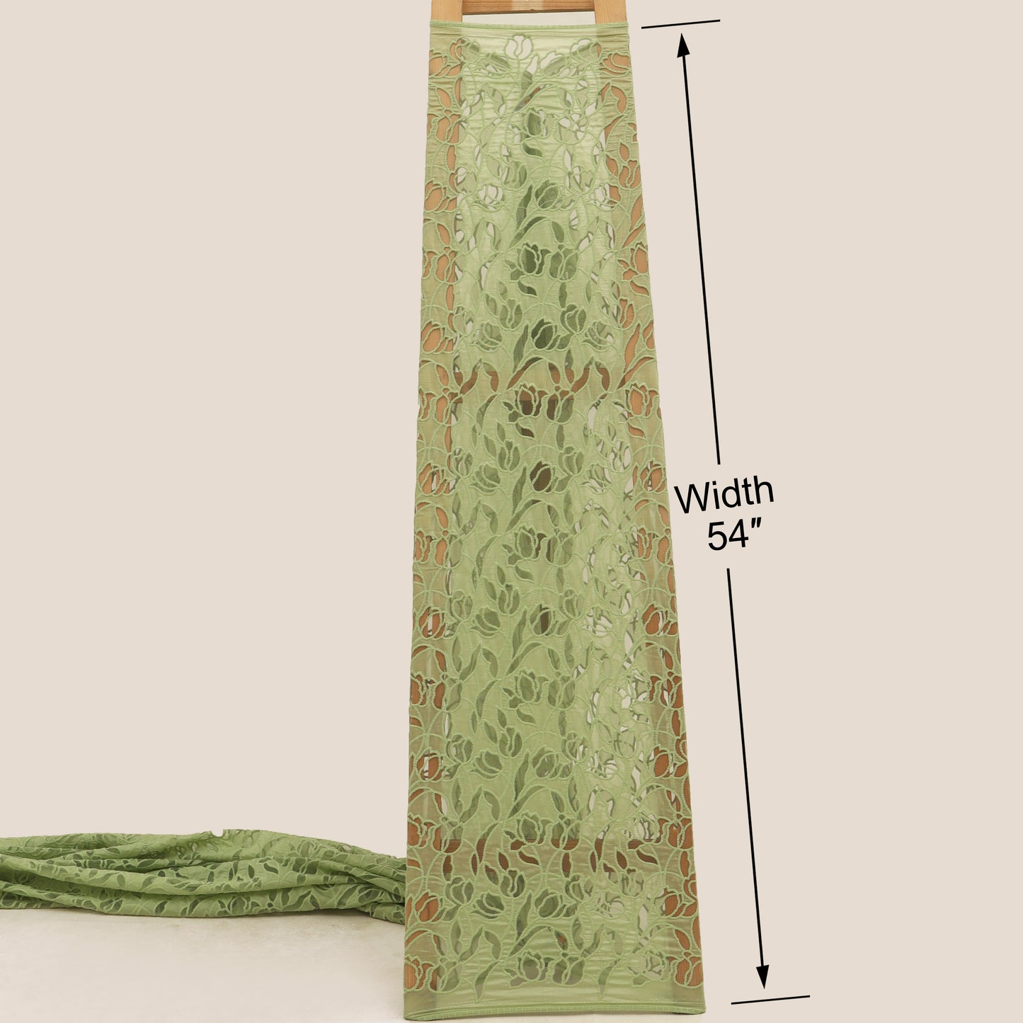 Chanderi Embroidery Fabric