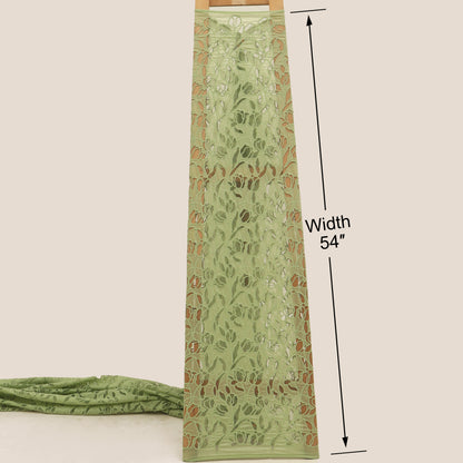 Chanderi Embroidery Fabric