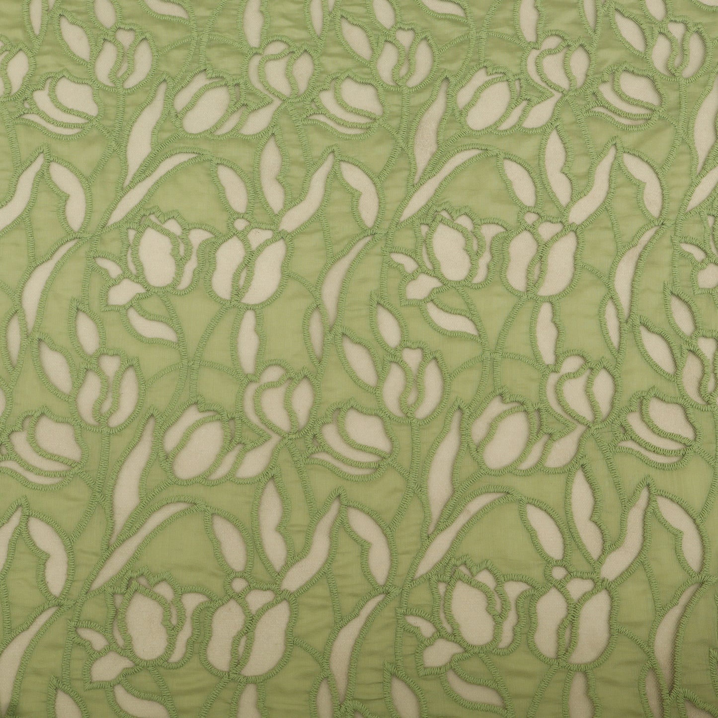 Chanderi Embroidery Fabric