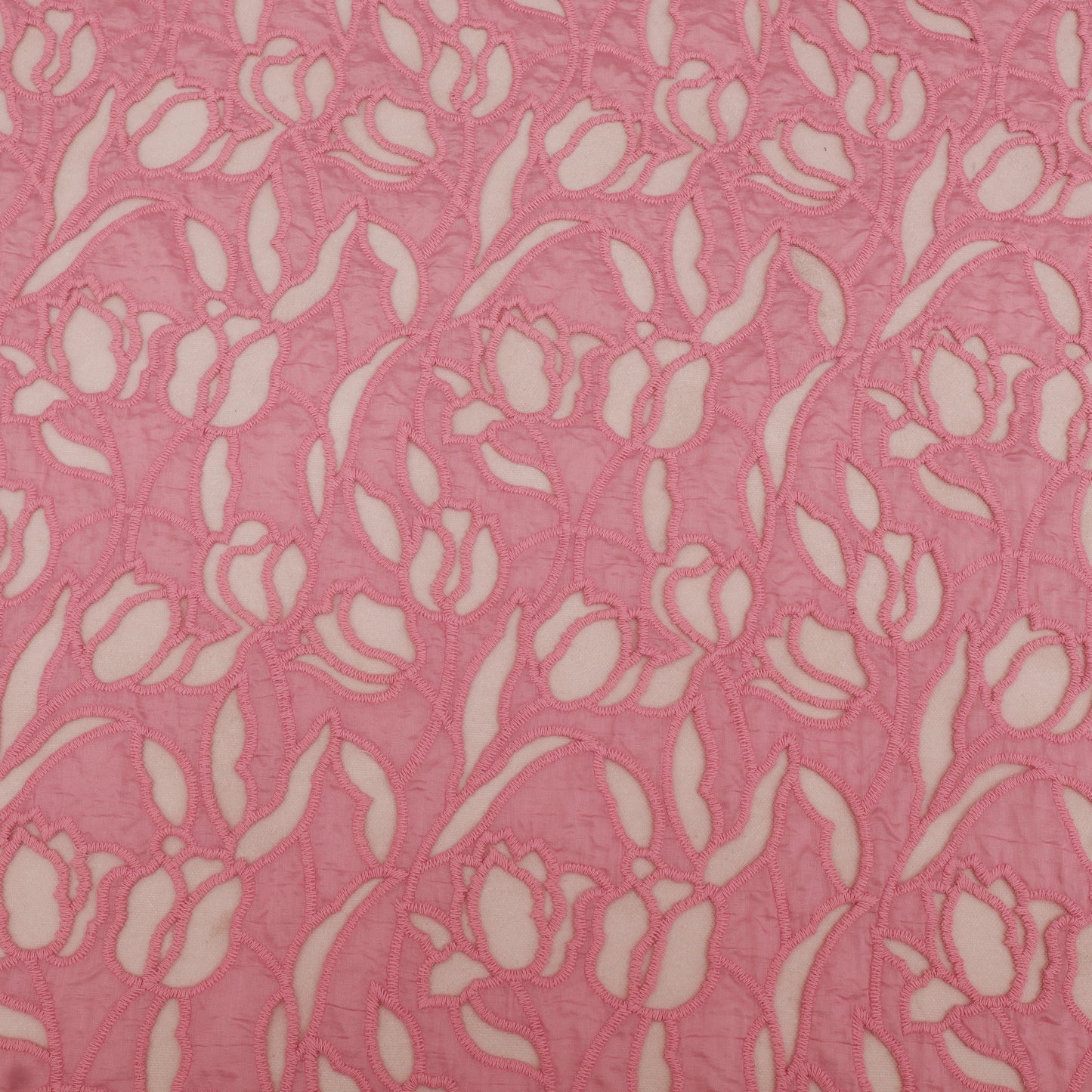Chanderi Embroidery Fabric