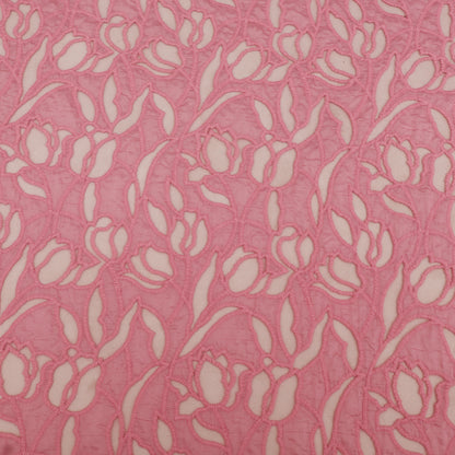 Chanderi Embroidery Fabric