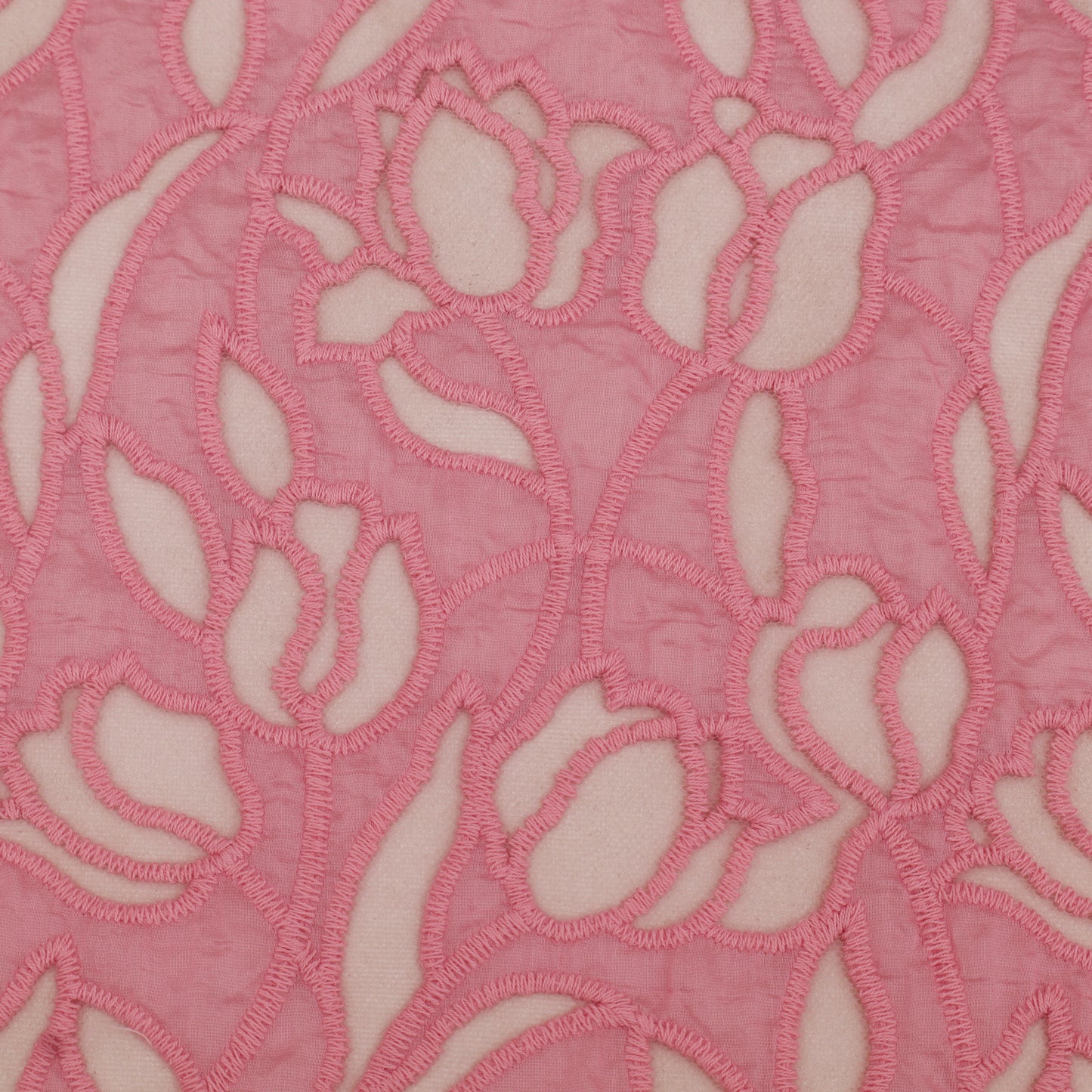 Chanderi Embroidery Fabric