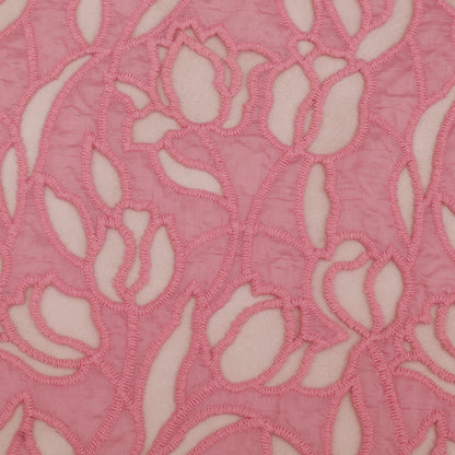 Chanderi Embroidery Fabric