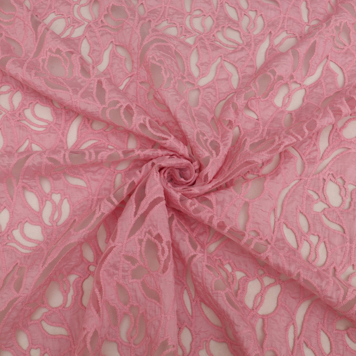 Chanderi Embroidery Fabric