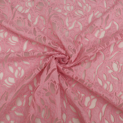 Chanderi Embroidery Fabric