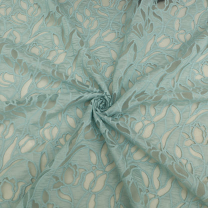 Chanderi Embroidery Fabric