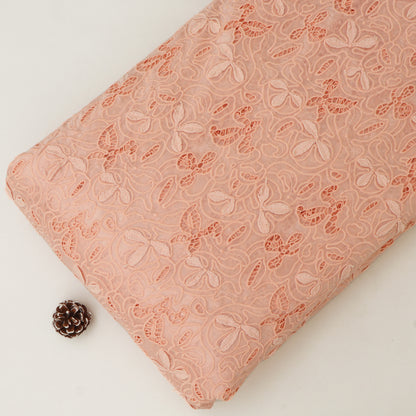 Chanderi Embroidery Fabric
