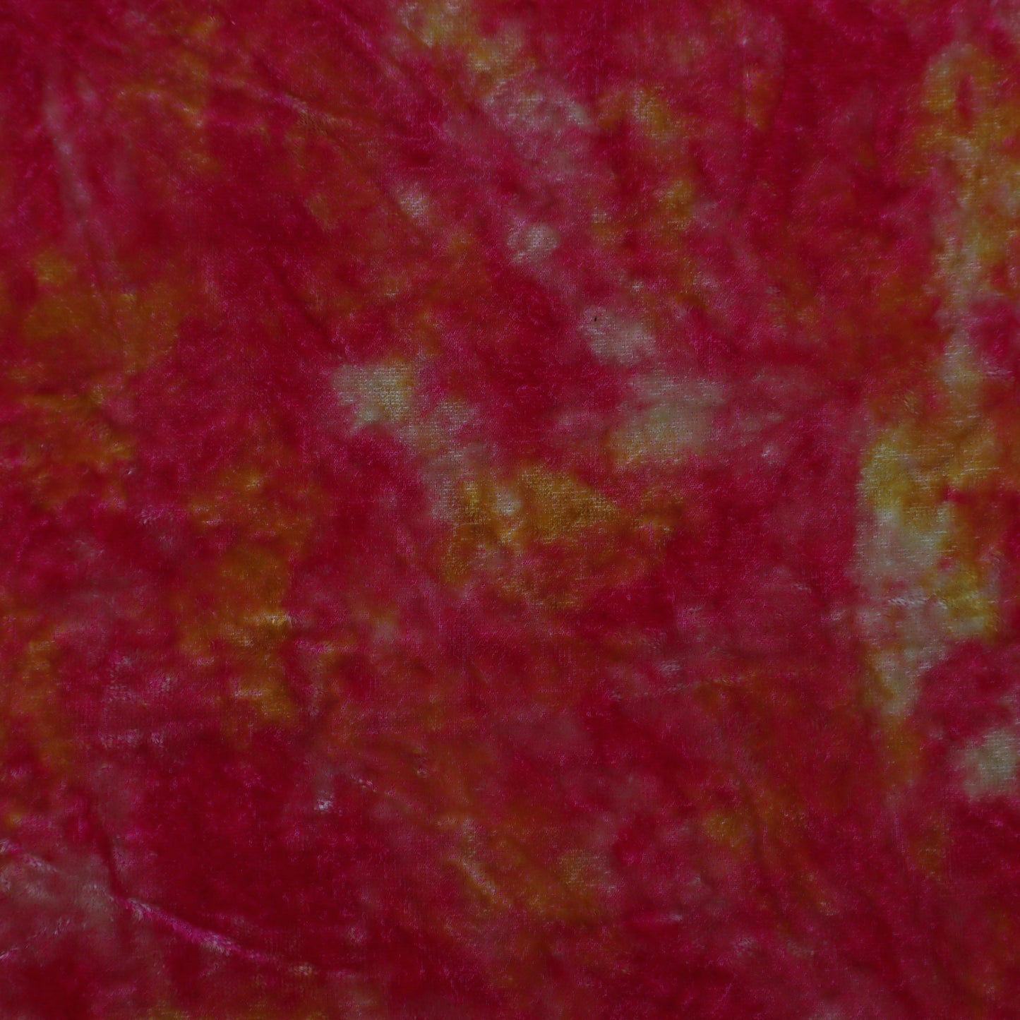 Multi-Colored Silk Velvet Print Fabric