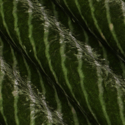 Neon Color Silk Velvet Print Fabric