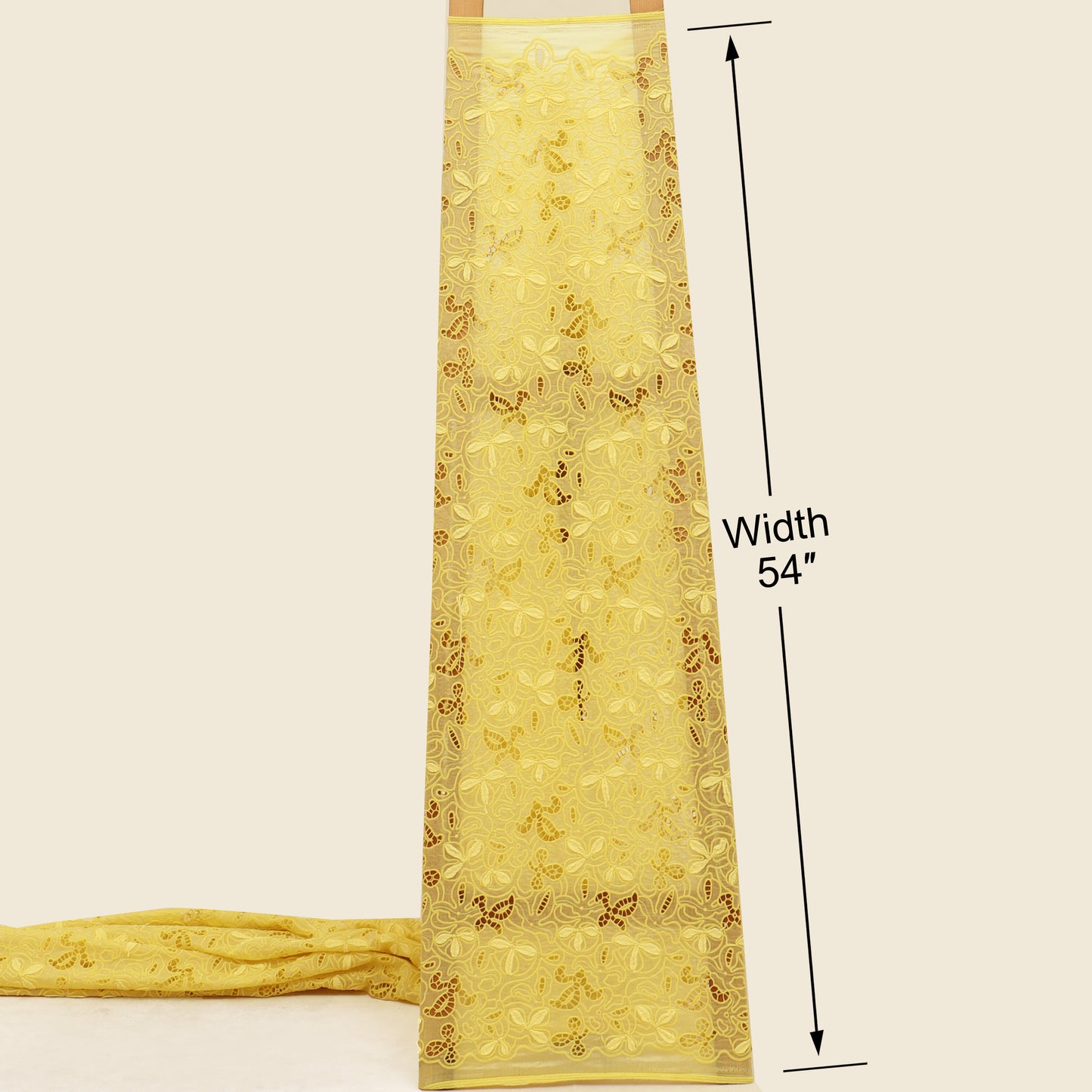 Chanderi Embroidery Fabric