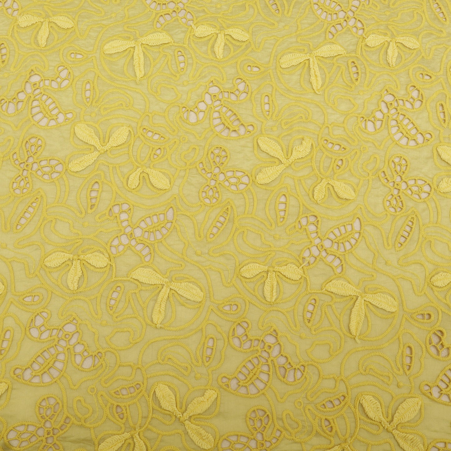 Chanderi Embroidery Fabric