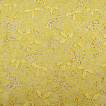 Chanderi Embroidery Fabric