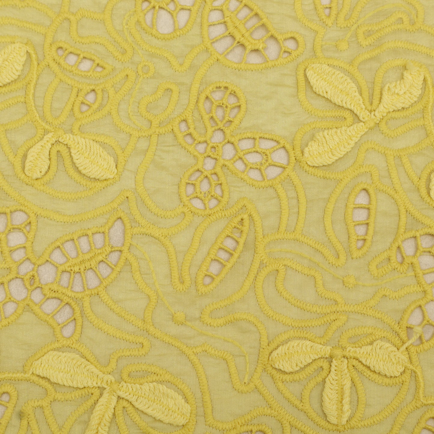Chanderi Embroidery Fabric