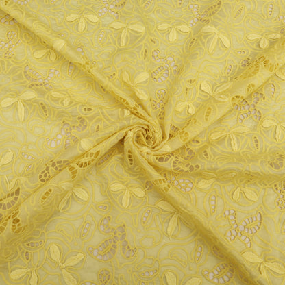 Chanderi Embroidery Fabric