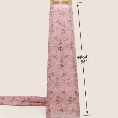 Chanderi Embroidery Fabric