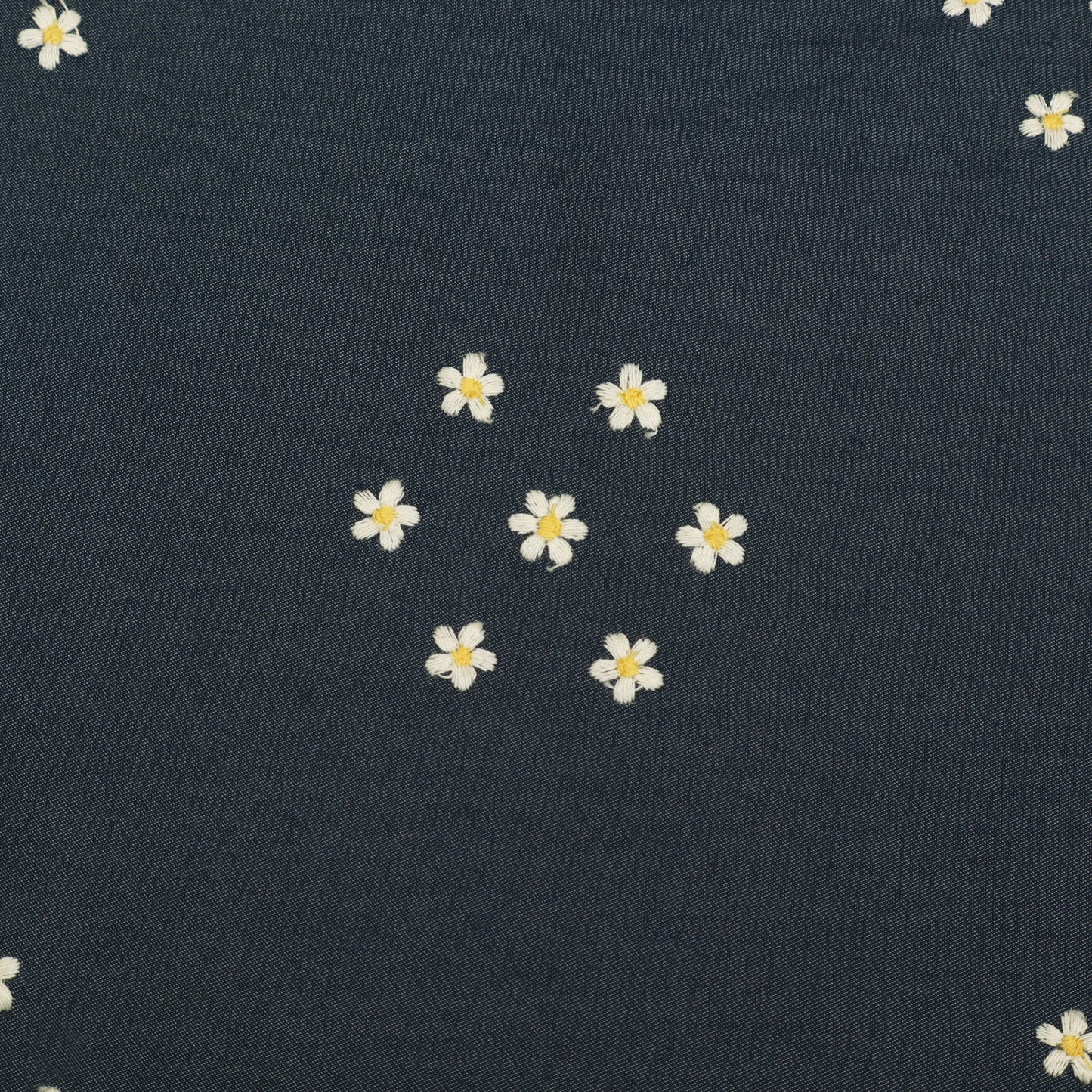 Denim Embroidery Fabric