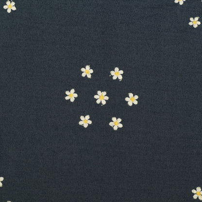Denim Embroidery Fabric