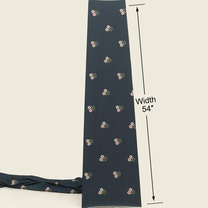 Denim Embroidery Fabric