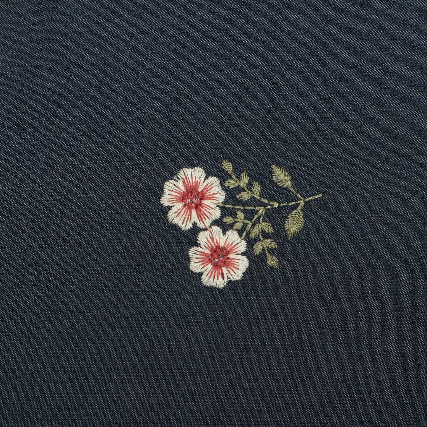 Denim Embroidery Fabric