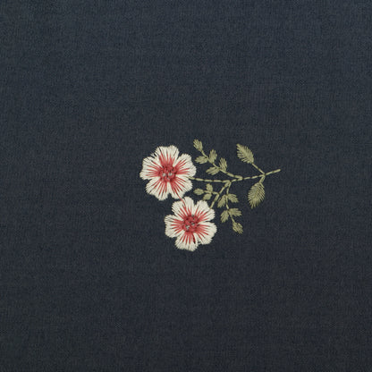 Denim Embroidery Fabric